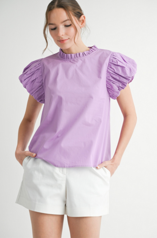 Frill & Flow Top