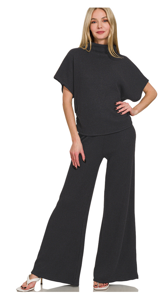 Luxe Lounge Set in Black