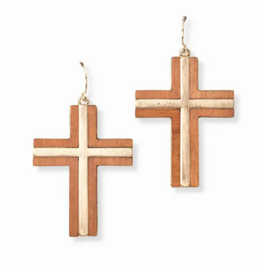 Rustic Faith Earrings
