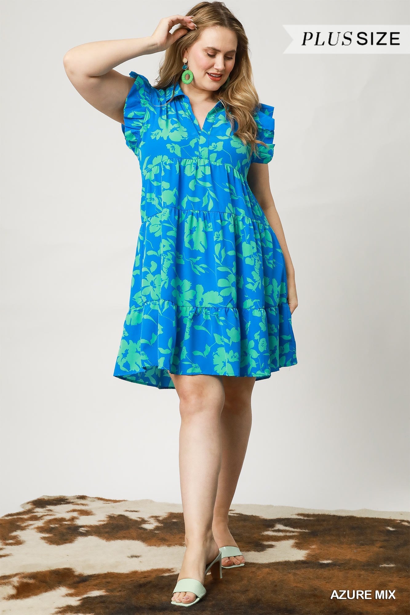 Floral Print A-Line