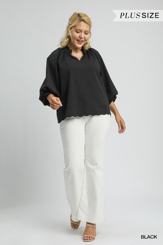Scallop Whisper in Black