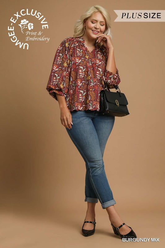 Botanical Bloom Top