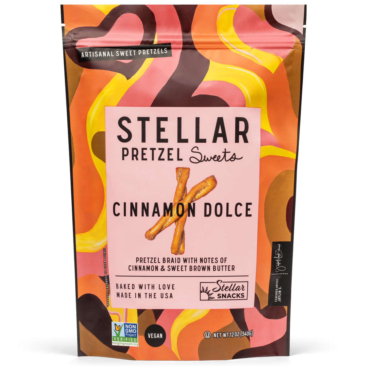 Stellar Pretzel Sweets - Cinnamon Dolce - 12oz