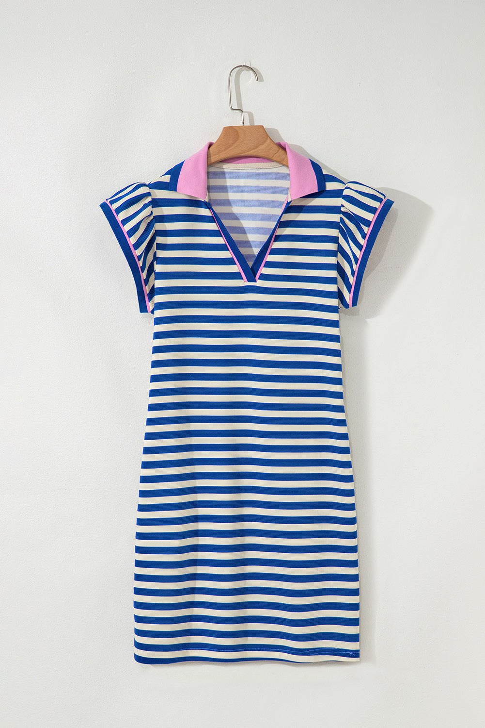 Flutter Pop Dress in Blue