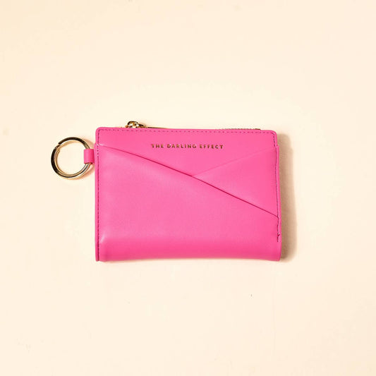 Luxe Pocket Wallet–Hot Pink