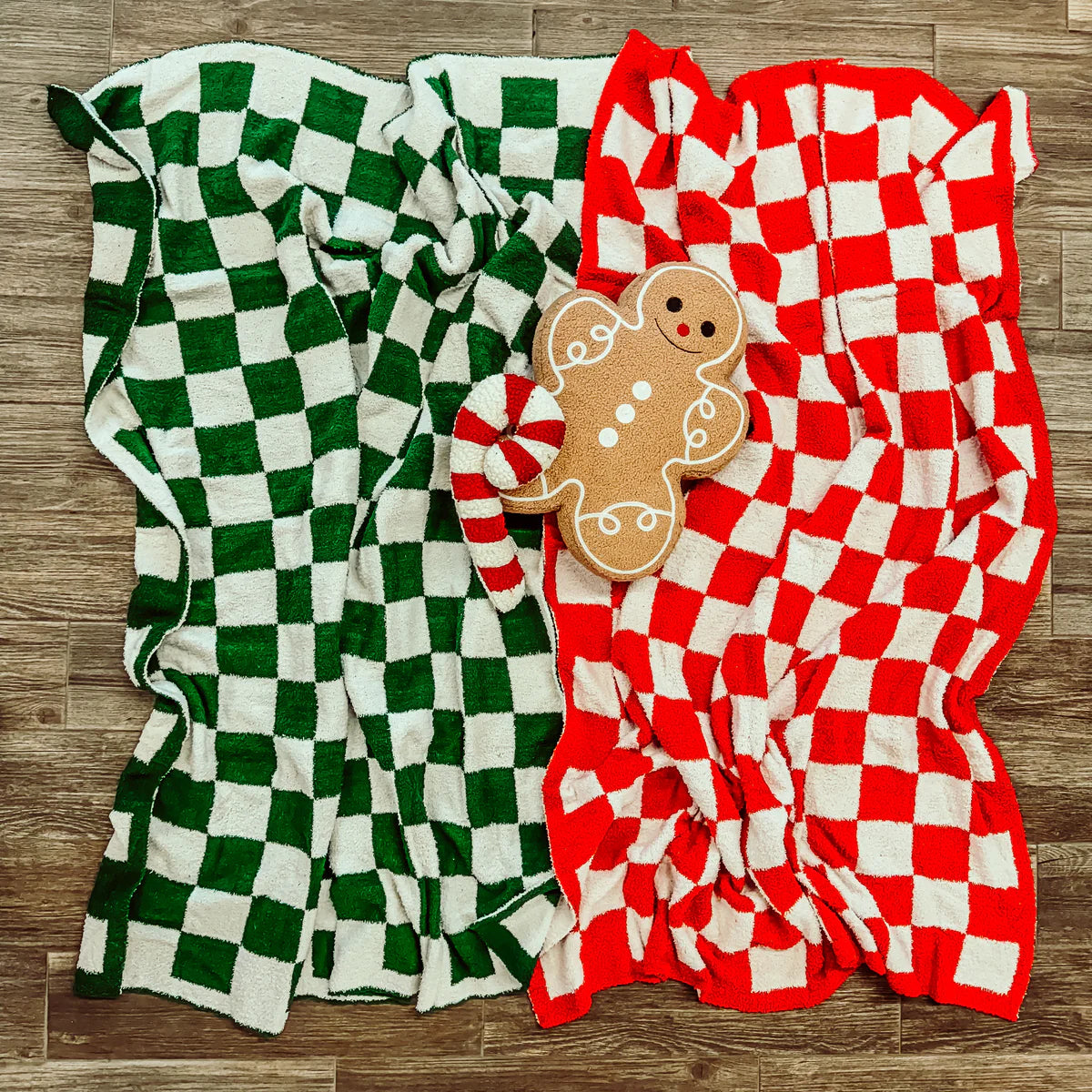 Green Check Blanket