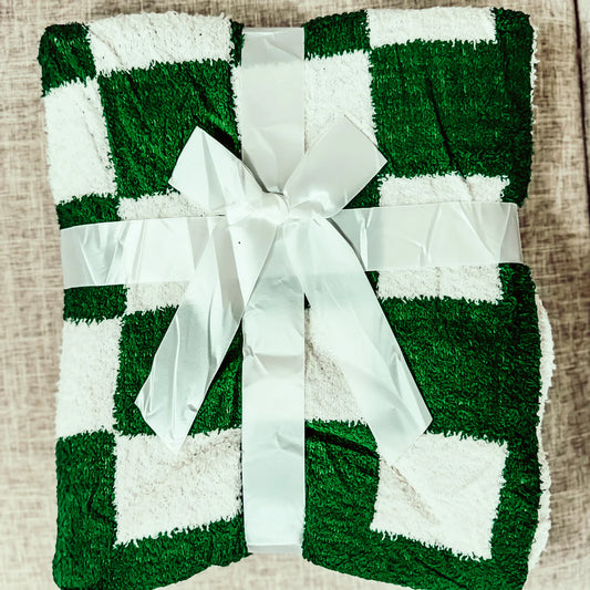 Green Check Blanket