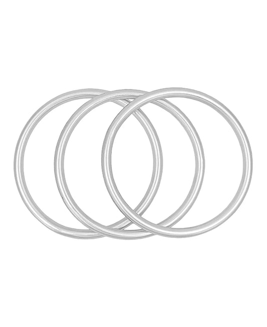 Barely There Bangles in Silver